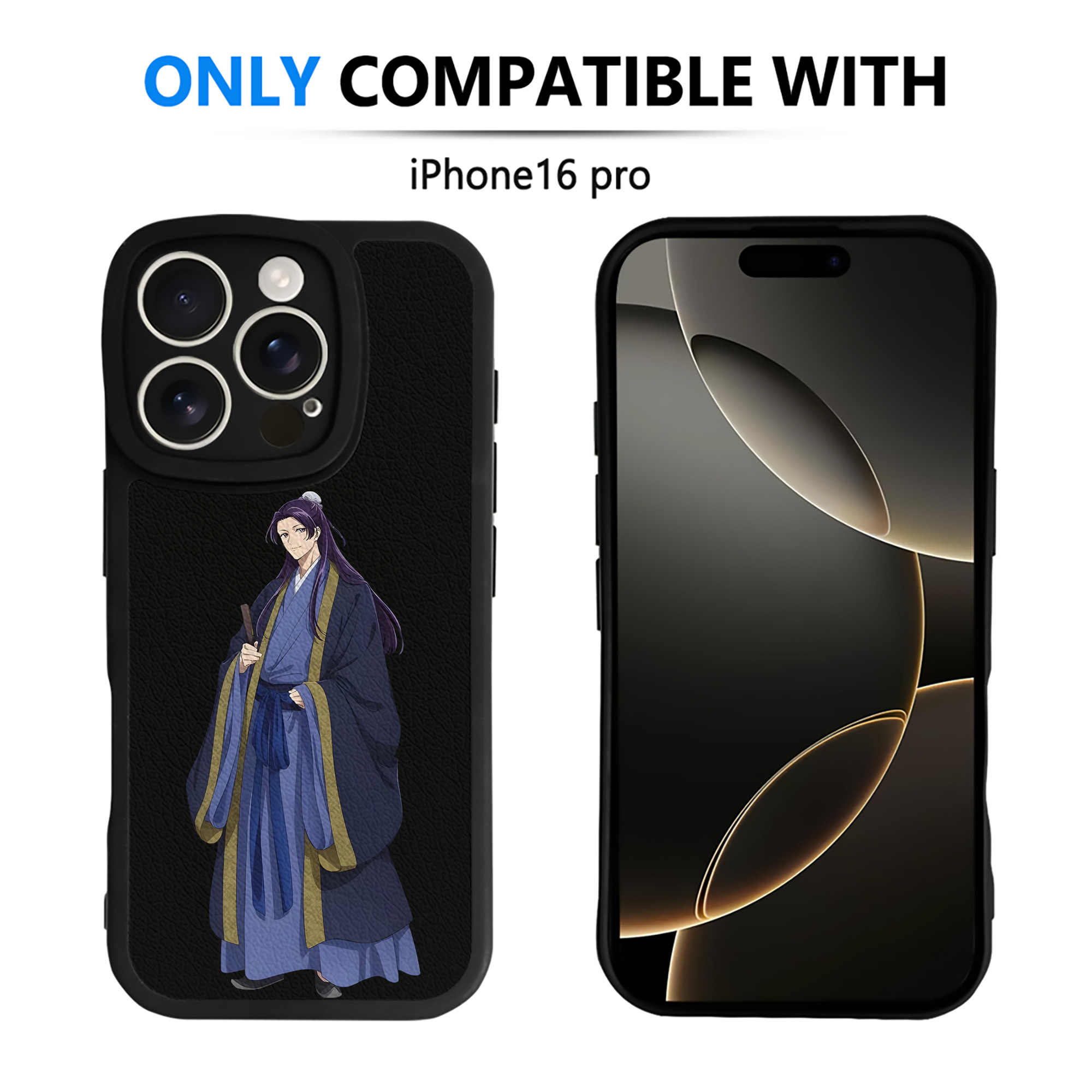薬屋のひとりごと The Apothecary Diaries 【iPhone 16シリーズ対応】シリコンスマホケース（レザー調） 材質：シリコン